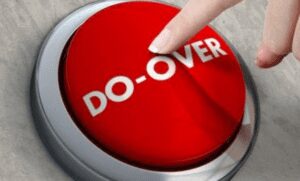 Pressing a button for a retirement do-over